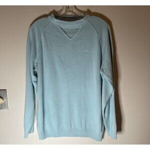 Gloria Vanderbilt Swan Sweater Women’s Light  Blue Vintage 80’s Size L
